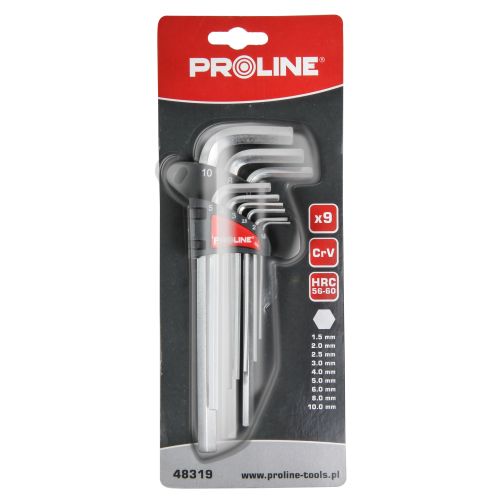 Profix SET PRODUŽENIH IMBUS KLJUČEVA 1,5-10MM 48319 slika 1