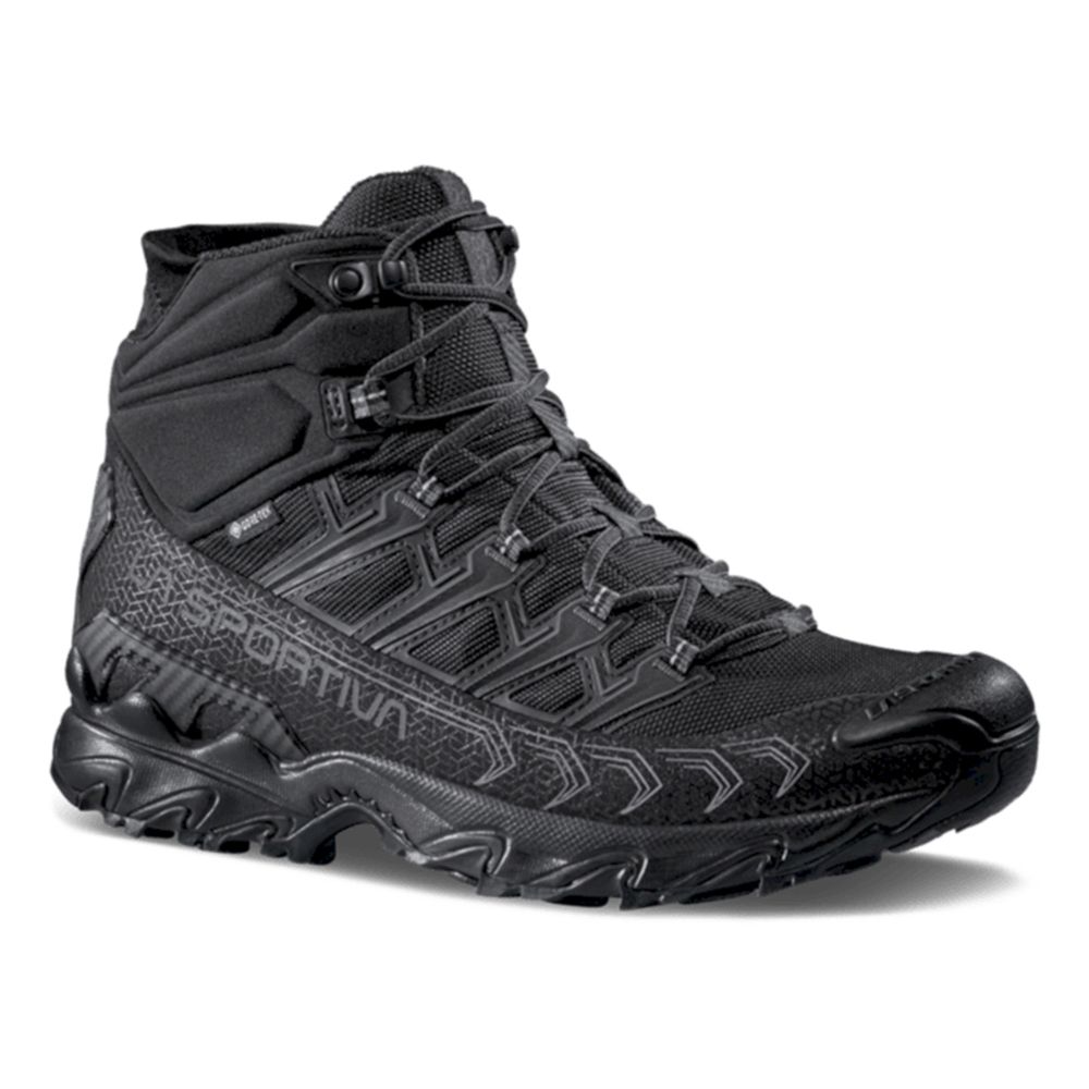 La Sportiva Muške gležnjerice Ultra Raptor II Mid GTX, Black/Reflective slika 1