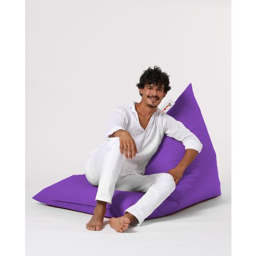 Atelier Del Sofa Vreća za sjedenje, Pyramid Big Bed Pouf - Purple slika 11
