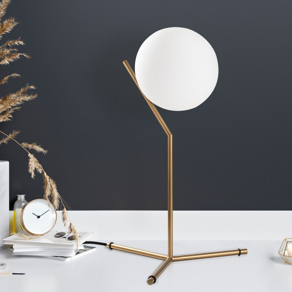 Luminar - Zlatna Stolna Lampa 14161 slika 1