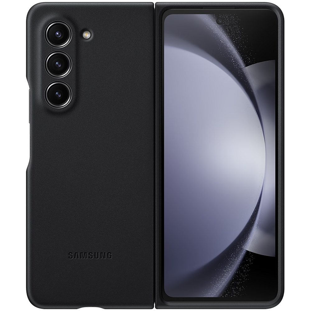 Samsung Galaxy S24+ Vegan Leather Case - Black
