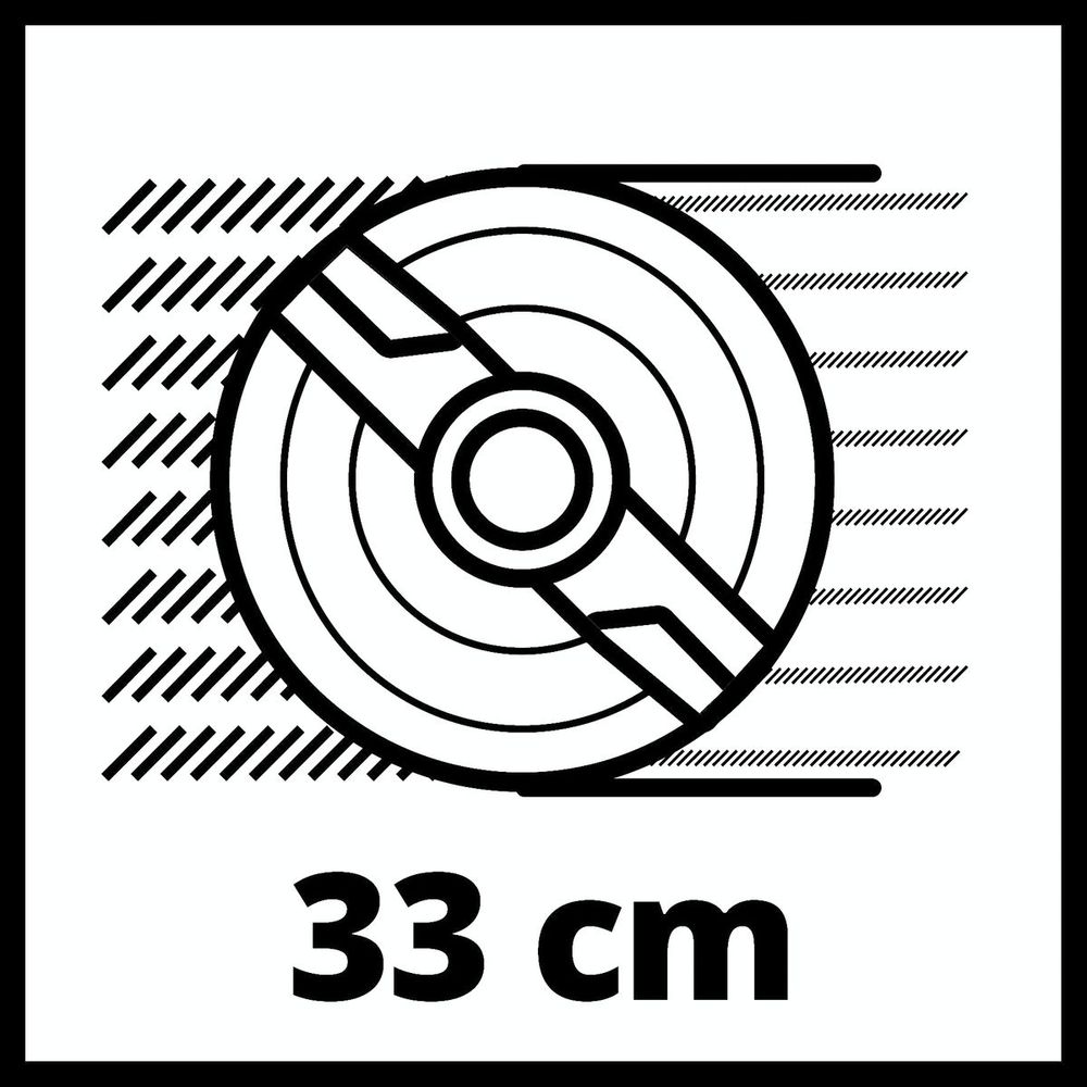 Einhell Akumulatorska kosilica za travu 33cm Set GE-CM 18/33 Li (1x4,0Ah) slika 13