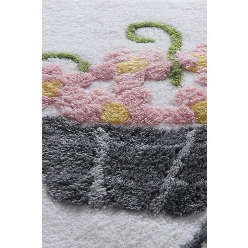 Colourful Cotton Kupoanski tepih set 3 komada-ALACATI-rozi, Alaçatı - Pink slika 7
