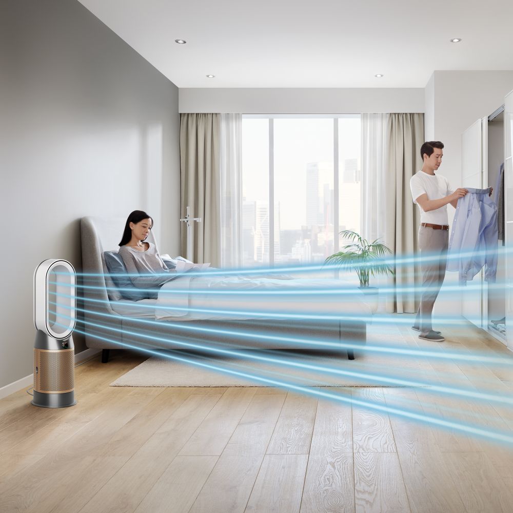 Dyson pročišćivač, grije i hladi Pure Hot & Cool Formaldahyde HP09 Nickel/Gold slika 5
