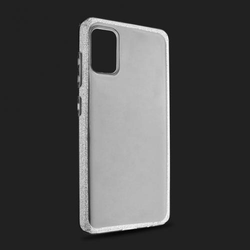 Torbica Crystal Cut za Samsung A415F Galaxy A41 srebrna slika 1