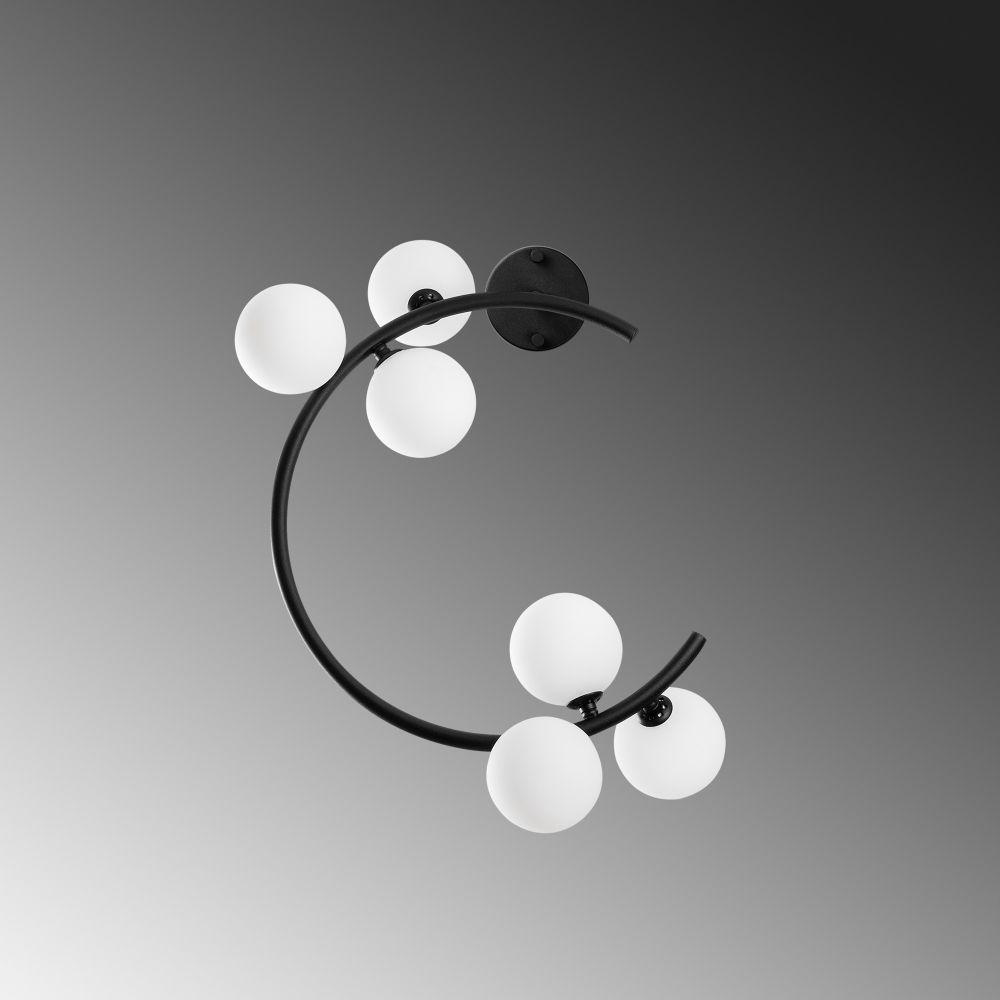 Luminar - Crna Zidna Lampa 14130 slika 6
