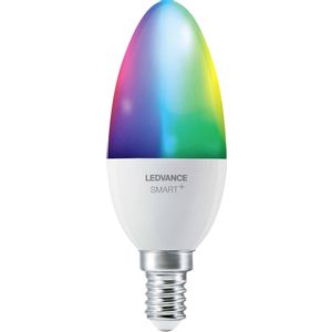 LEDVANCE SMART+ Energetska učinkovitost 2021: F (A - G) SMART+ WiFi Candle Multicolour 40 5 W/2700K E14  E14  RGBw