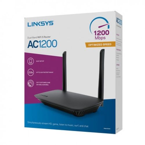 Linksys AC1200 Dual-Band WiFi 5 router 1xWAN port + 4xLAN ports slika 3