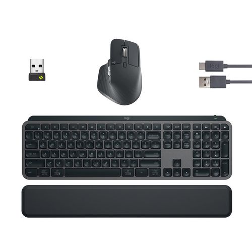 Logitech MX Keys S Combo Graphite, US slika 2