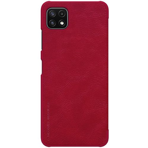 Nillkin Qin kožna torbica Samsung Galaxy A22 5G, crvena slika 1