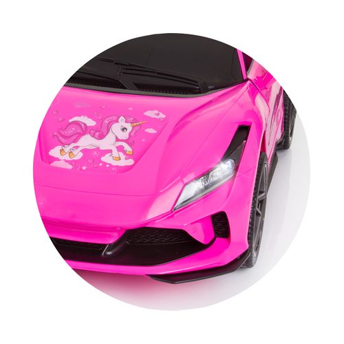 Auto na akumulator Unicorn Pink slika 8