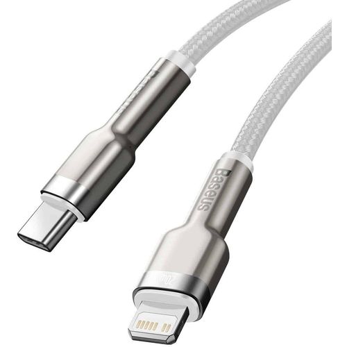 USB-C kabel za Lightning Baseus Cafule PD 20W 1m bijeli slika 4