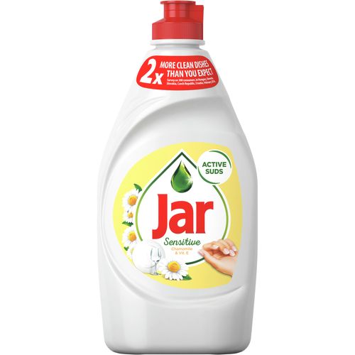 Jar Sensitive Chamomile & Vitamin E tekući deterdžent za pranje posuđa 450ml slika 1