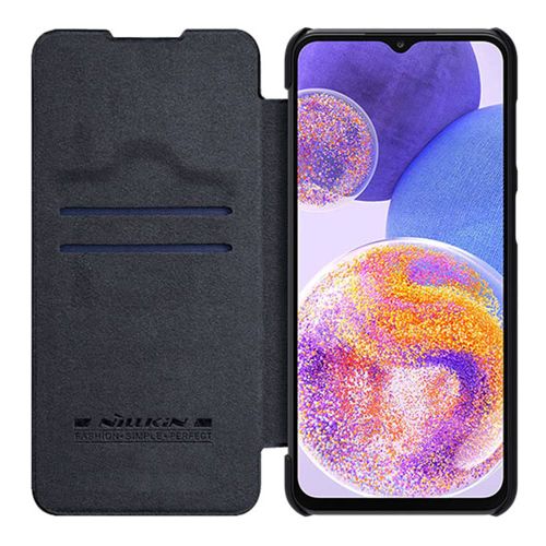 Nillkin – Qin Leather Case – Samsung Galaxy A23 4G / A23 5G – Crna slika 2