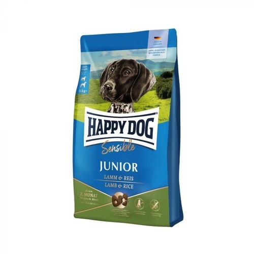 HAPPY DOG Sensible Junior, janjetina i riža, 4 kg slika 1