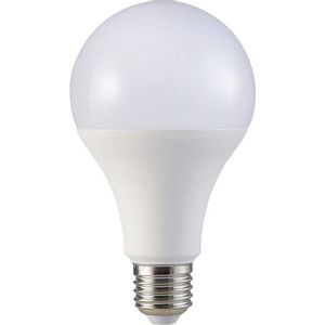 V-TAC 126 LED Energetska učinkovitost 2021 E (A - G) E27 oblik kruške 18 W = 125 W toplo bijela (Ø x D) 80 mm x 135 mm  1 St.