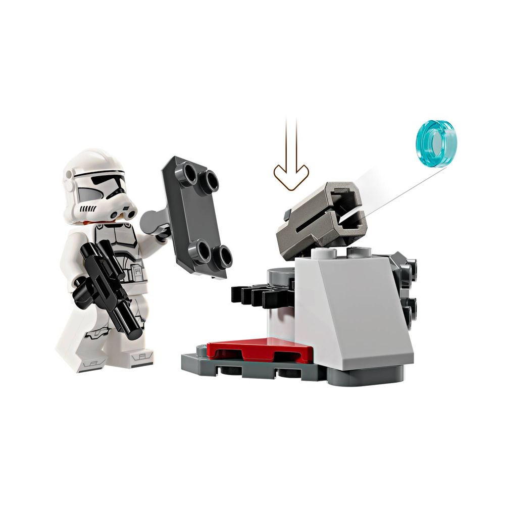 LEGO 75372 Clone Trooper & Batlle Droid - Borbeni komplet slika 4
