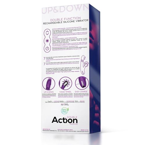 Action No.Four Up And Down Double Function Vibrator slika 12