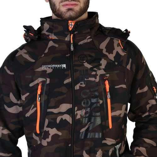 Geographical Norway Techno-camo man kaki-orange slika 3