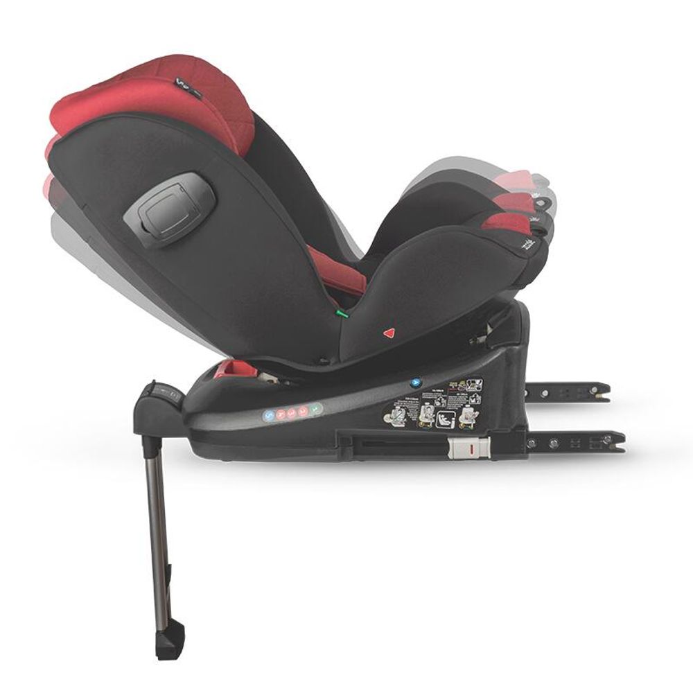 Coccolle® Autosjedalica Vigo iSize 360° 40-150cm Isofix, Poppy Red slika 9