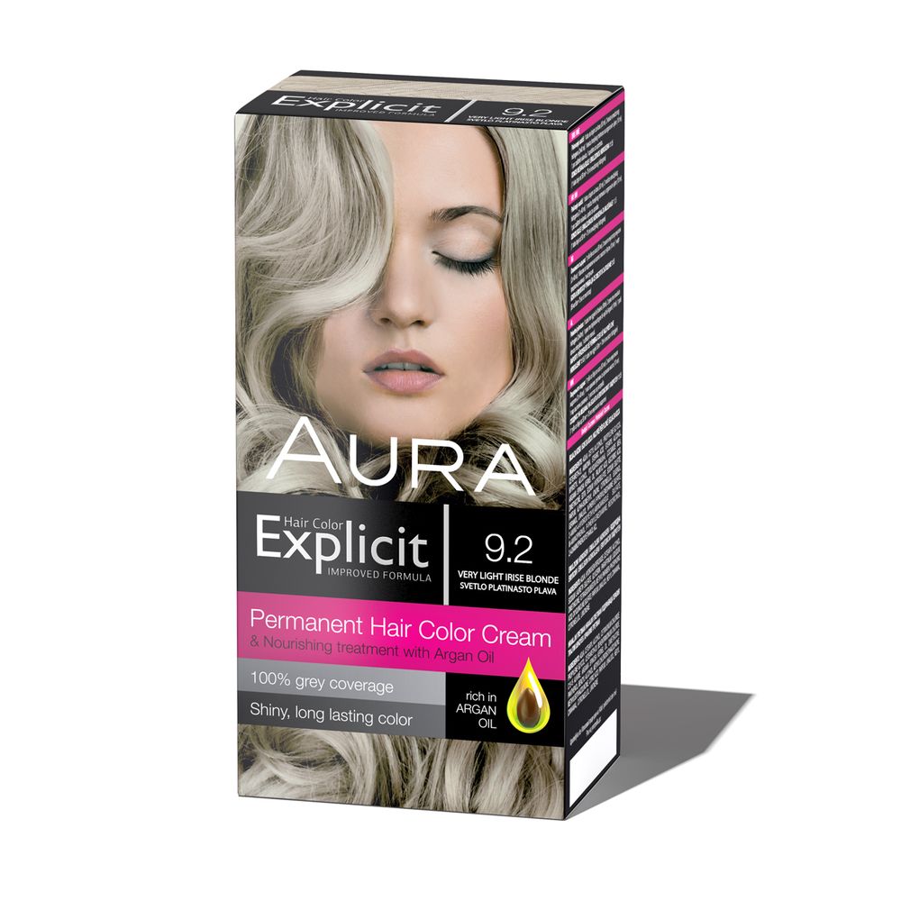 Aura Explicit Boja za kosu 9.2 New  slika 1