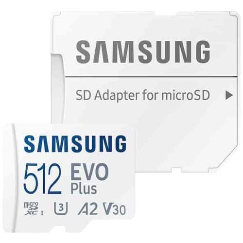 SAMSUNG EVO PLUS MicroSD Card 512GB class 10 + Adapter MB-MC512KA slika 1