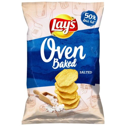 Lay's Oven Baked Čips slani 125 g - KRATKI ROK slika 1