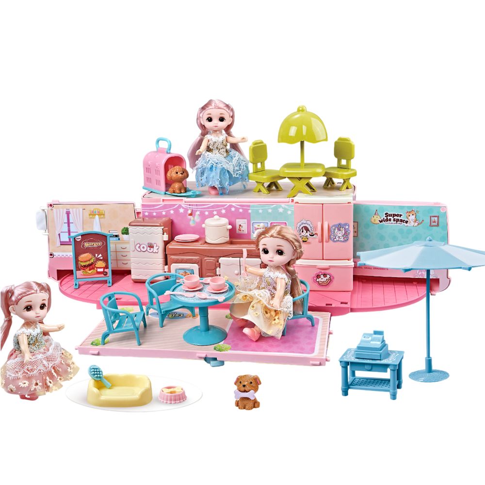 Woopie kamper 2u1 kuća xxl set lutaka slika 1
