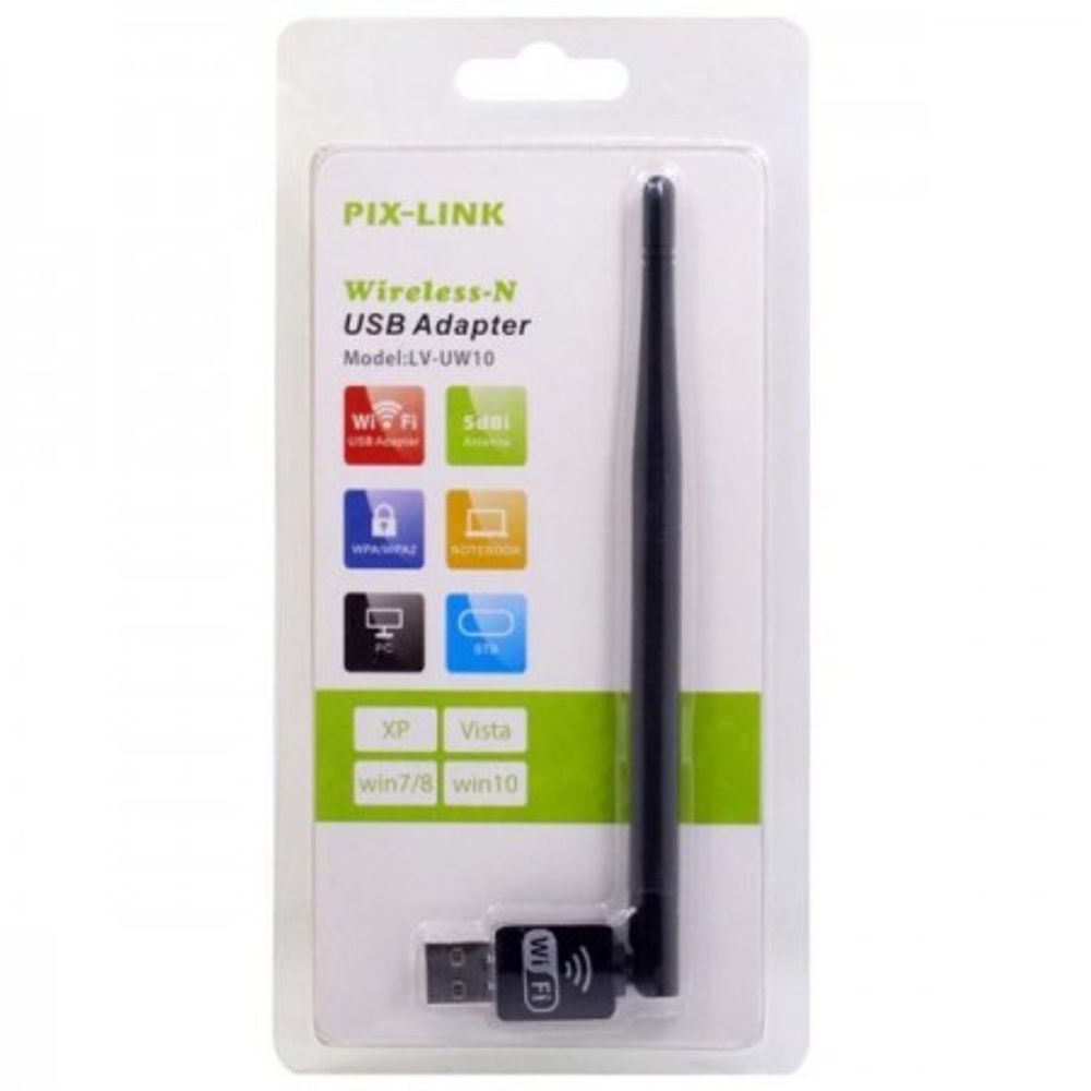 Pix-Link LV-UW10 USB WiFi Adapter 150Mbps slika 5