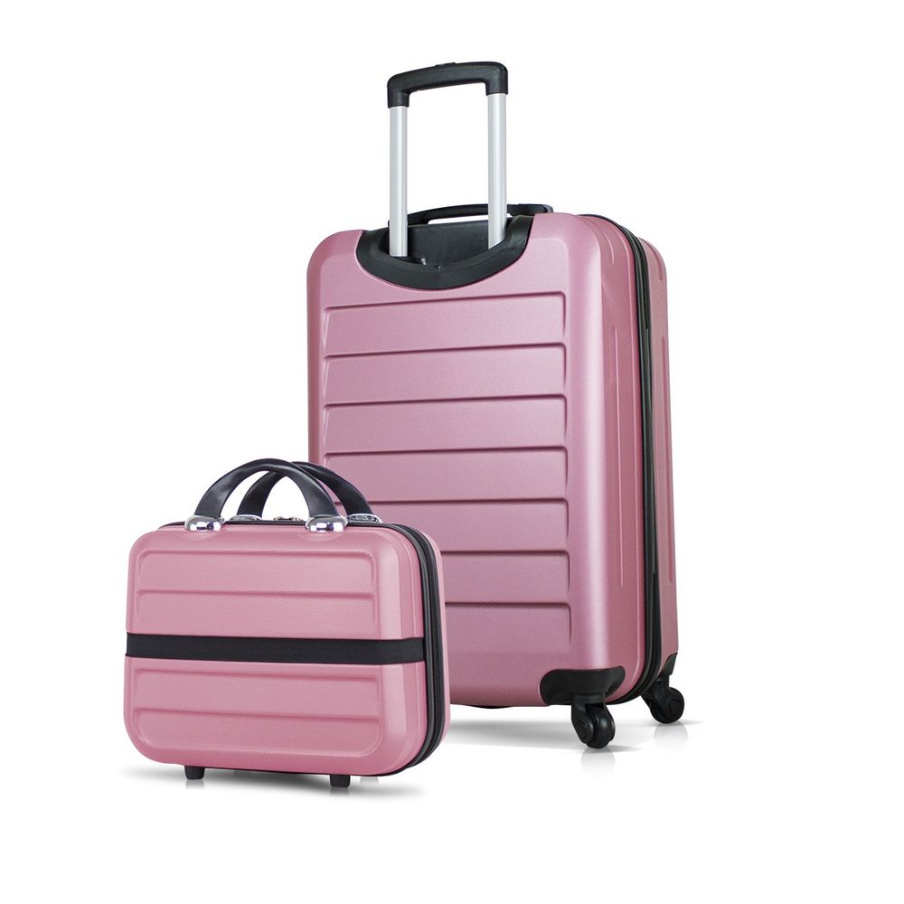 Set Kofera u Roze Zlatnoj Boji (2 Komada) slika 2
