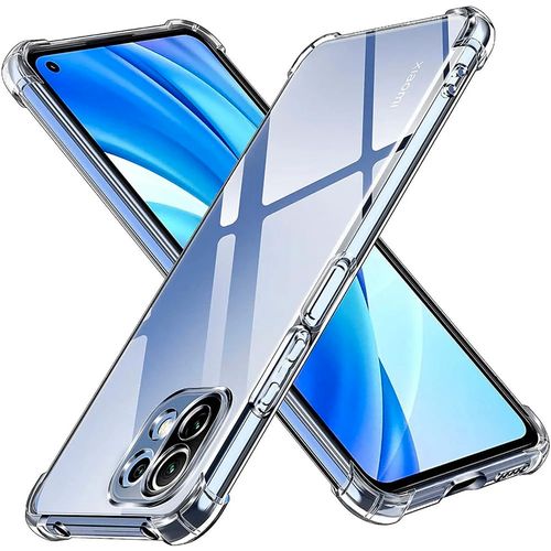 Techsuit Shockproof Clear Silicone prozirna maskica otporna na udarce za Xiaomi Mi 11 Lite 4G / Mi 11 Lite 5G / 11 Lite 5G NE slika 1