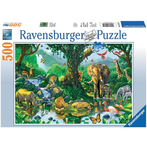 Ravensburger Puzzle životinje u prašumi 500kom slika 1