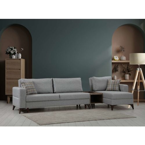 Kristal Rest Set - Light Grey Light Grey Sofa Set slika 1