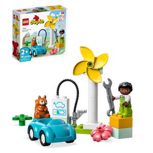 Lego Duplo, Vjetroturbina i električni automobil