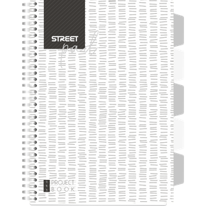 Street White Project book sa preg. A4/100 dikto