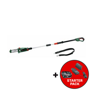 Bosch UniversalChainPole 18 lančana pila, akumulatorska  + Starter Set 18V Alliance – baterija PBA 18V 2,5 Ah + punjač AL 18V-20 W