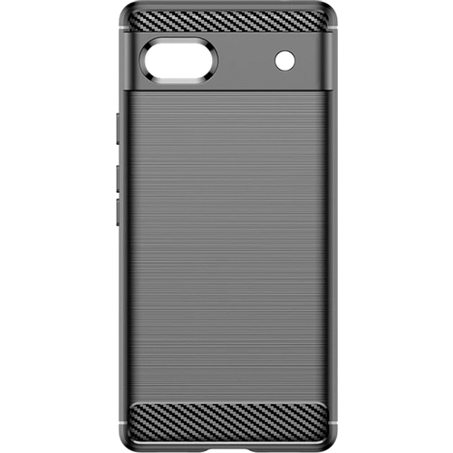 Techsuit Carbon Silicone maska za Google Pixel 6a – crna slika 5