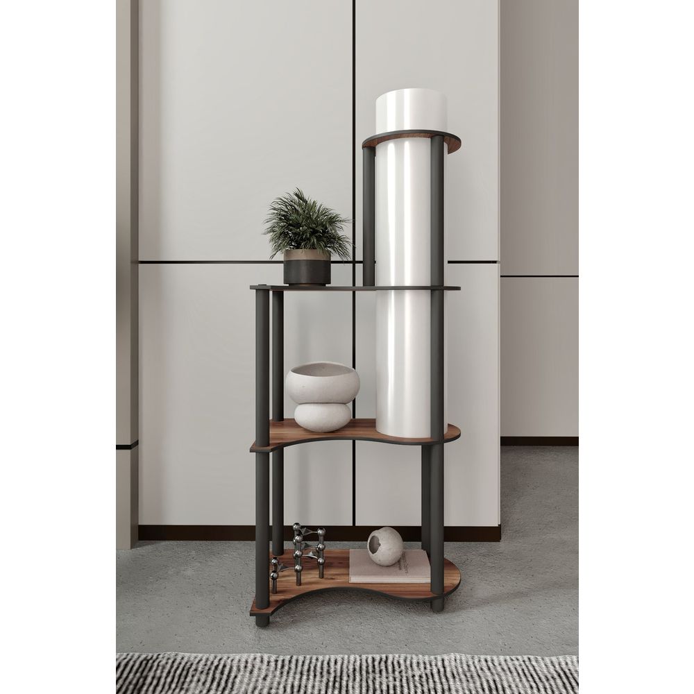 KS-11122 Lampa za Pod od Orahovog Drveta slika 1