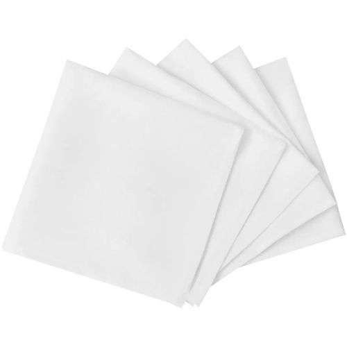 100 Bijelih Salveta za večeru 50 x 50 cm slika 6