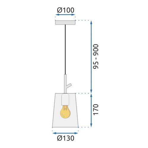 Lampa  APP1036-1CP slika 8