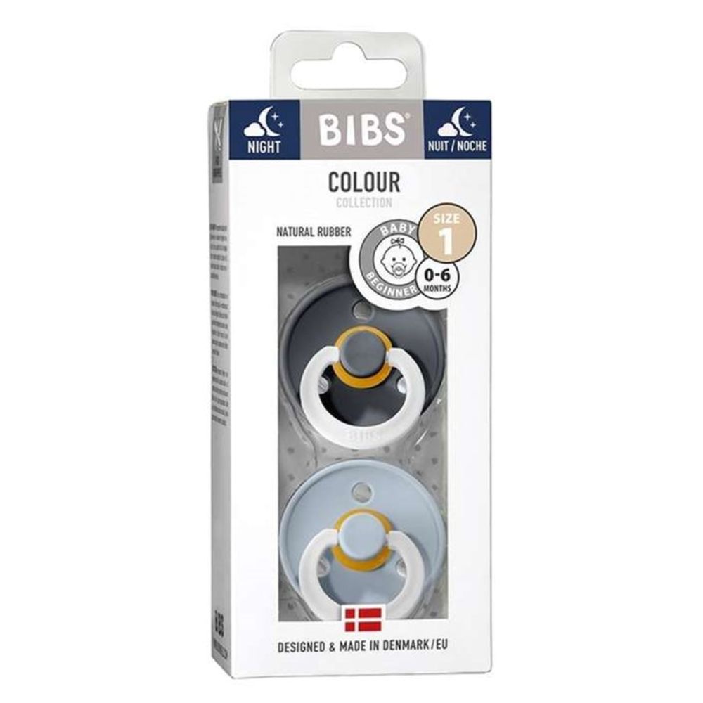 Bibs Duda varalica Colour Iron Night & Baby Blue Night 0-6mj (veličina 1) 2kom slika 8