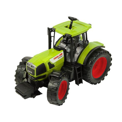 Traktor s prikolicom crveno - žuti 50cm slika 7