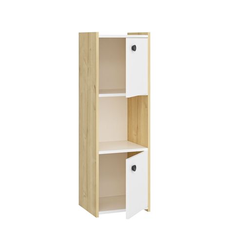 Woody Fashion Kupaonica Ormar, Teo - Sapphire Oak, Bijela slika 4