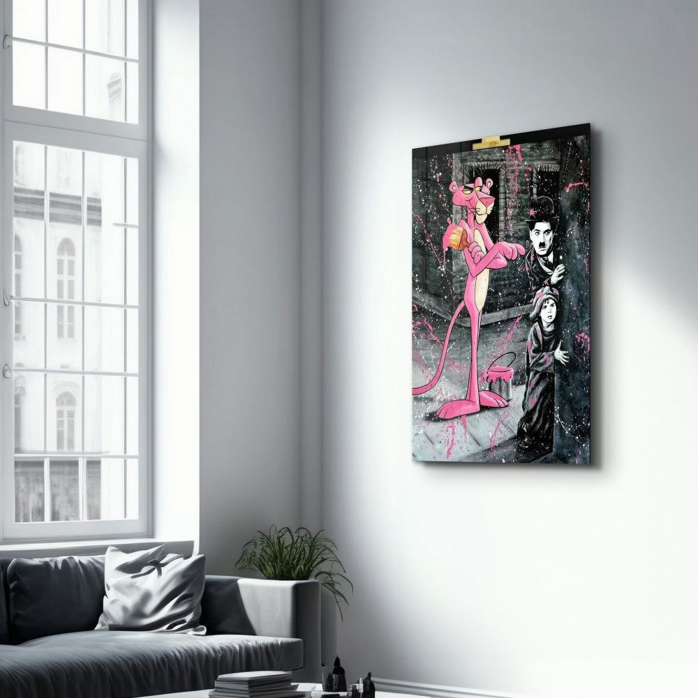 SPR-1111 - Dekorativna Slika na Kaljenom Staklu, Višebojna, 46 x 72 cm slika 4