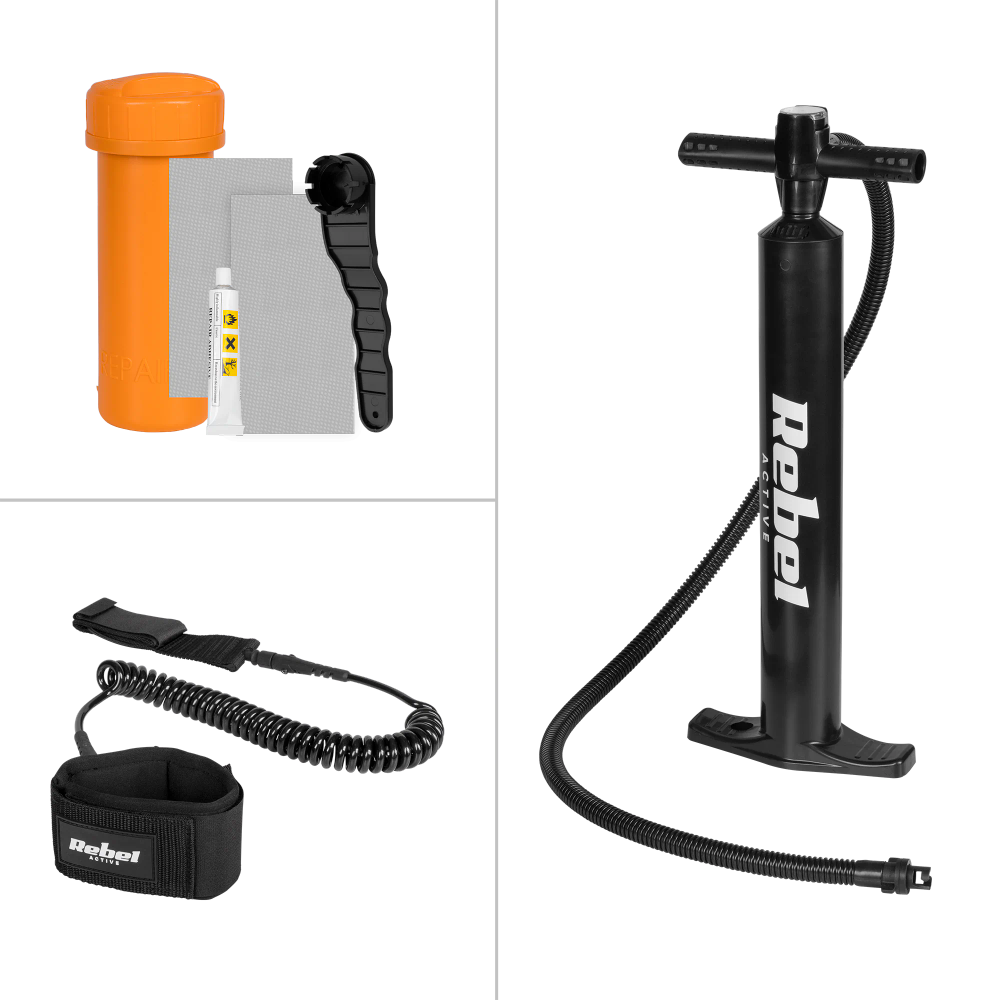 SUP daska REBEL ACTIVE PRO RBA-4518 - bijela slika 8