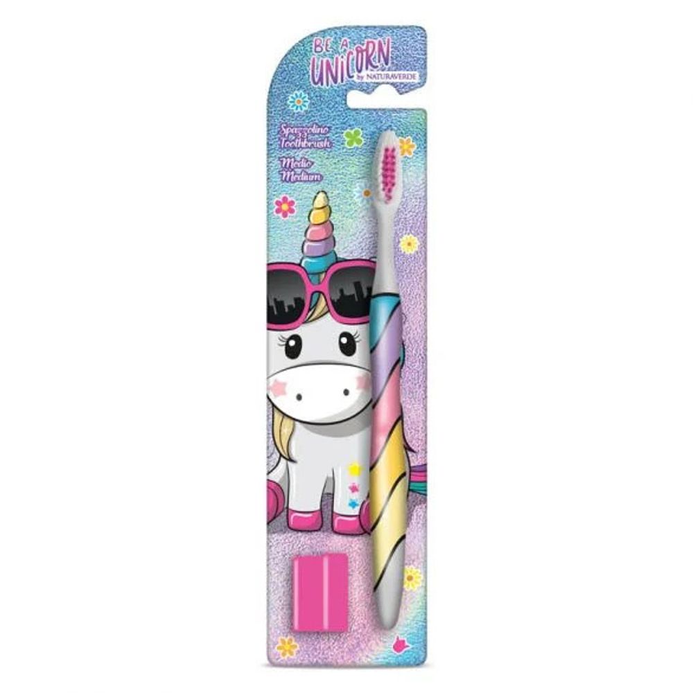 Naturaverde Kids Unicorn Dječija četkica za zube  slika 1