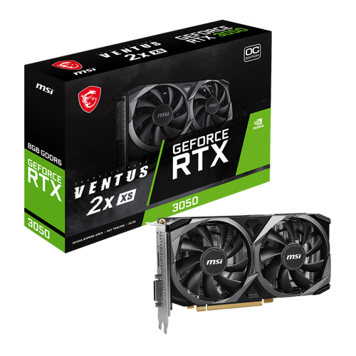 MSI Video Card NVidia RTX 3050 VENTUS 2X XS 8G OC  slika 1