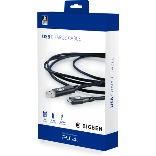 BigBen PS4 Official USB Charging Cable 3m slika 2