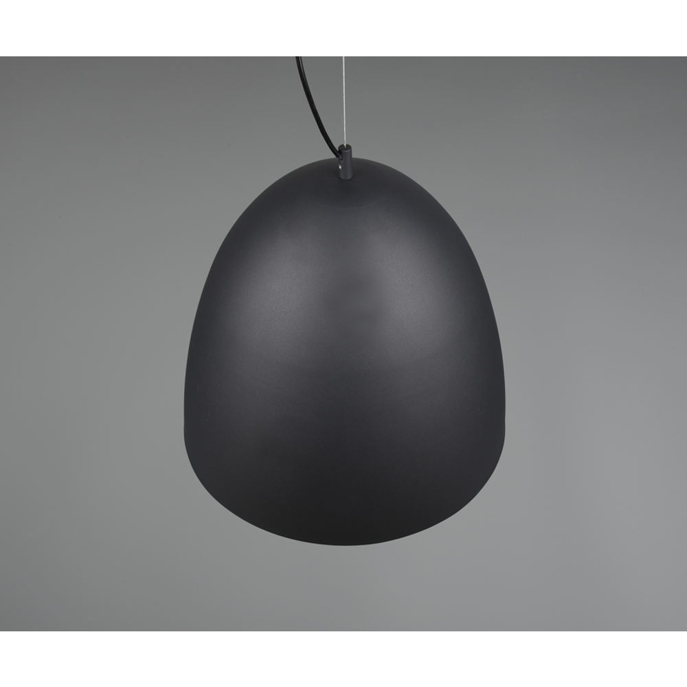 TILDA -VISILICA BLACK-GOLD,1XE27,D40CM slika 3