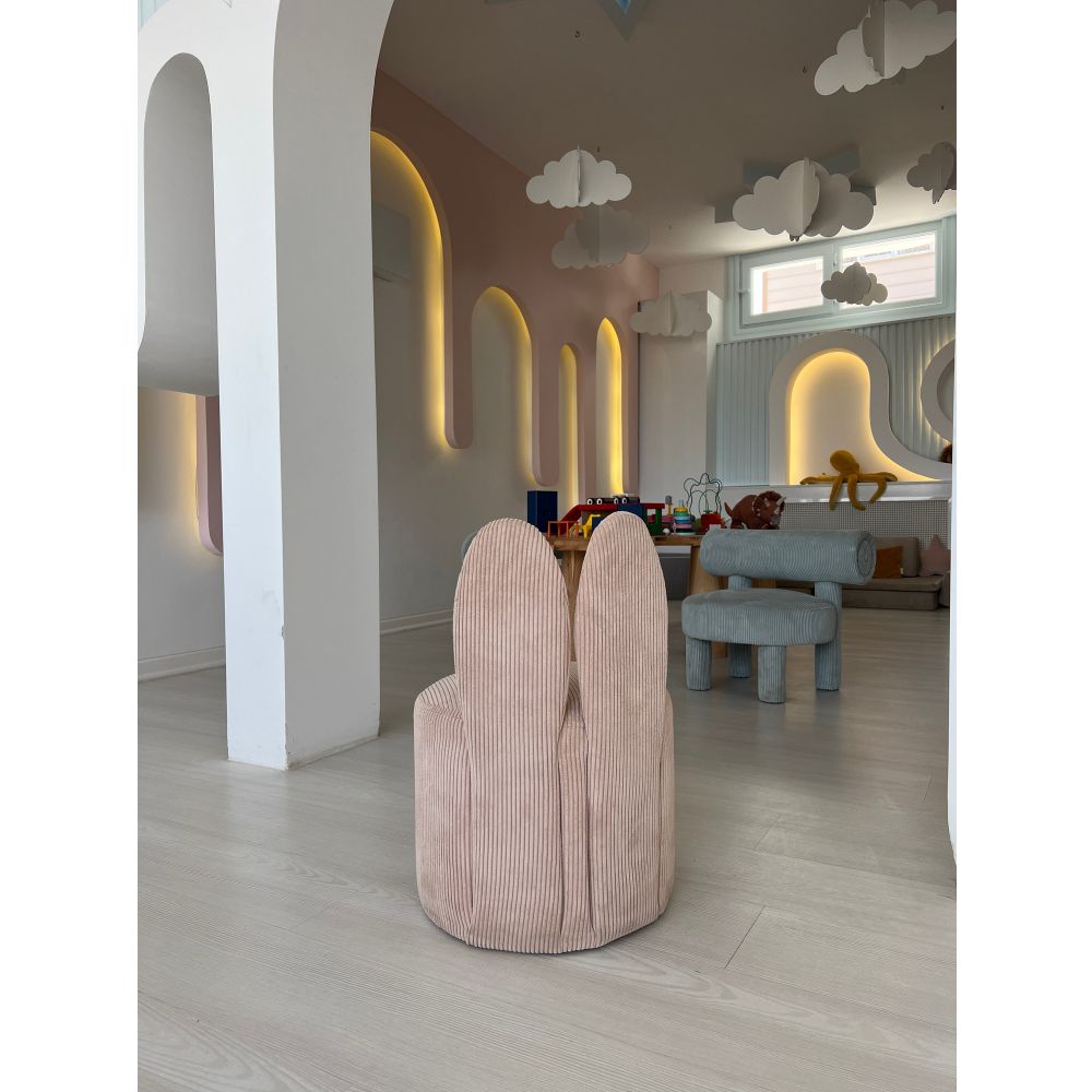 Bunny - Ružičasta Wing Chair slika 2